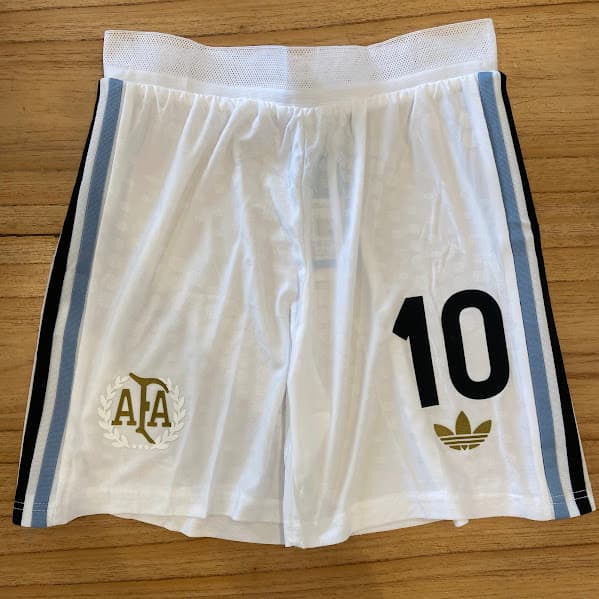SHORT ARGENTINA BLANCO - ANIVERSARIO 50 - NUMERO 10 1