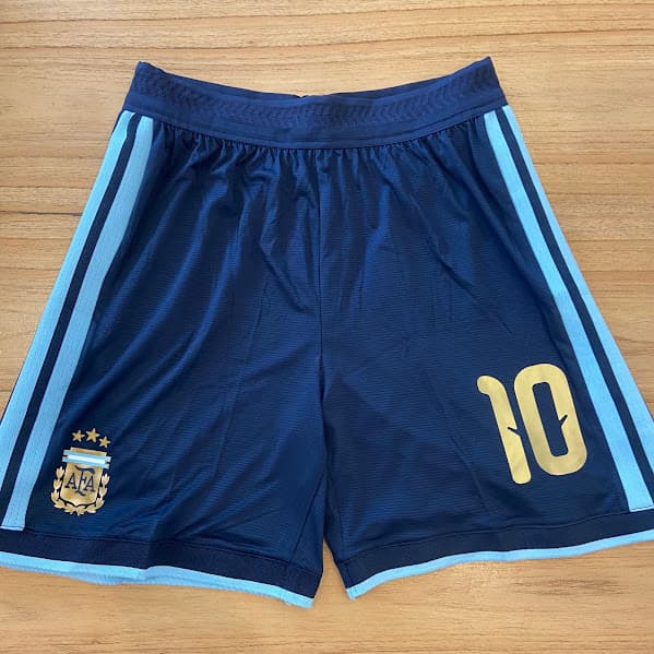 SHORT ARGENTINA AZUL OSCURO - MUNDIAL 2026 - NUMERO 10