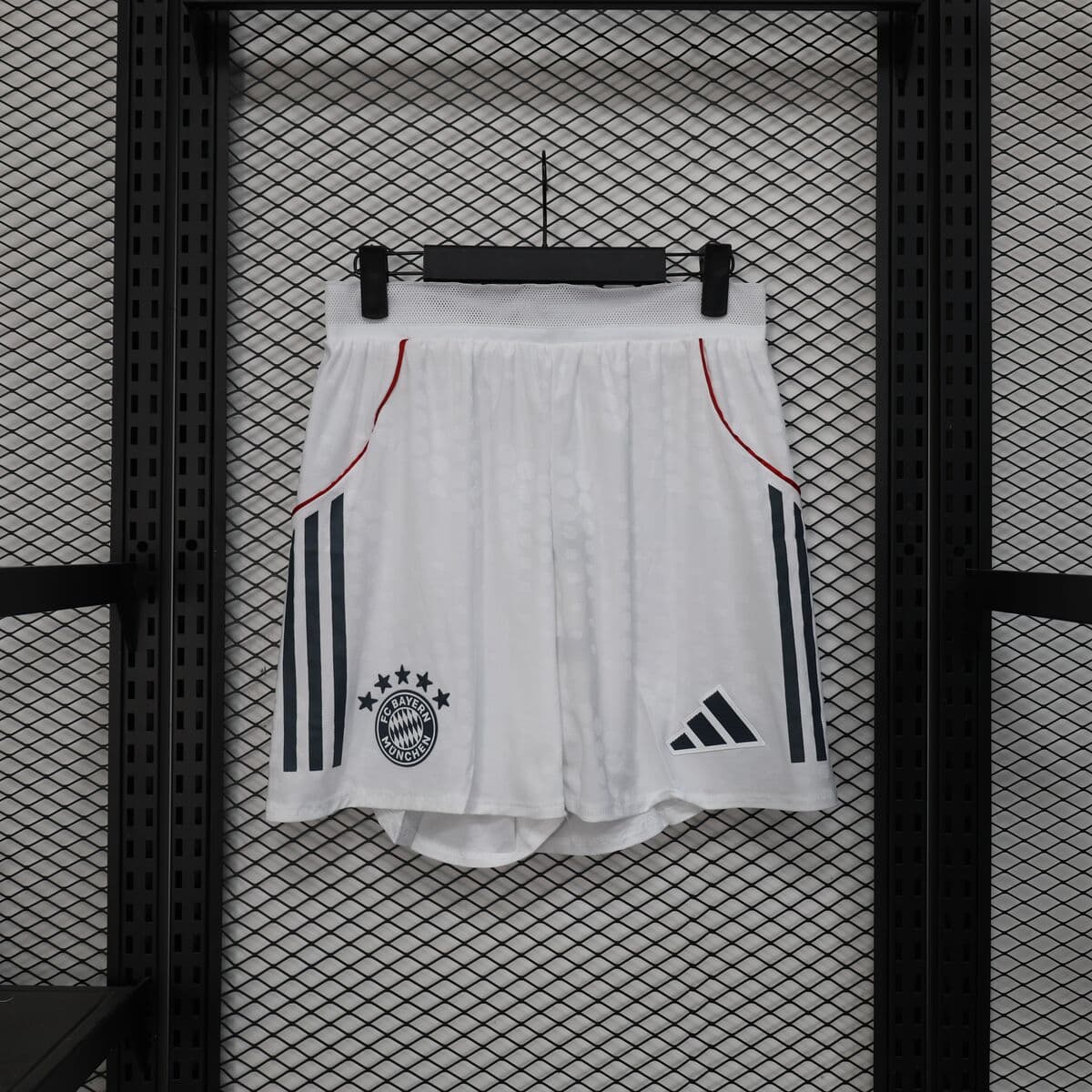 Short Bayern Munich Blanco · Versión Jugador