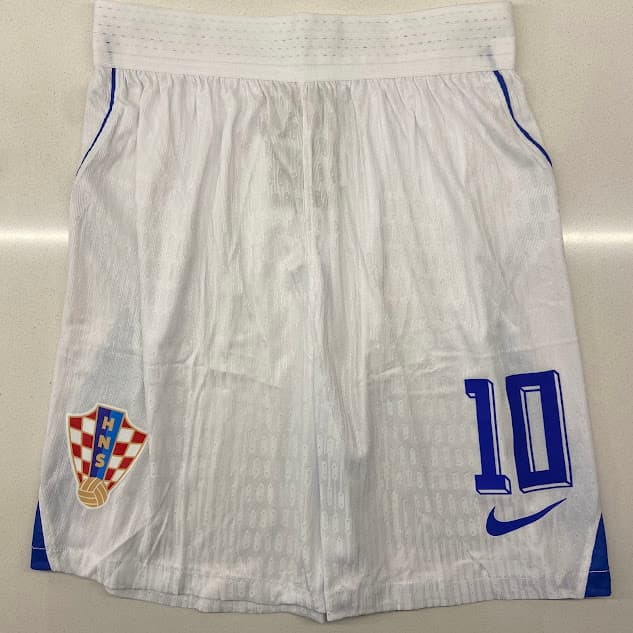 SHORT CROACIA BLANCO - MUNDIAL 2026 - NUMERO 10