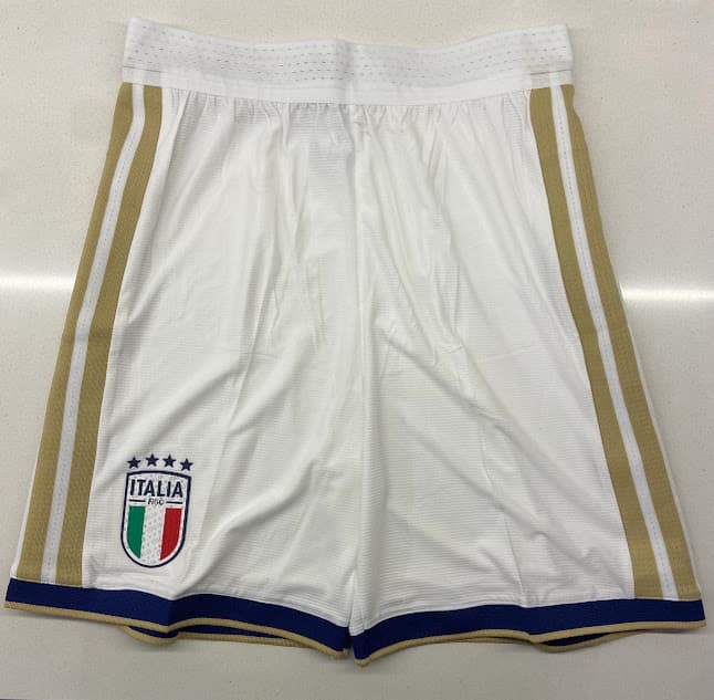 SHORT ITALIA BLANCO - ELIMINATORIAS MUNDIAL 2026