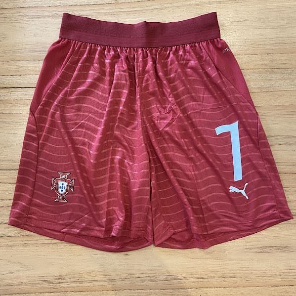 SHORT PORTUGAL ROJO - MUNDIAL 2026 - NUMERO 7 1