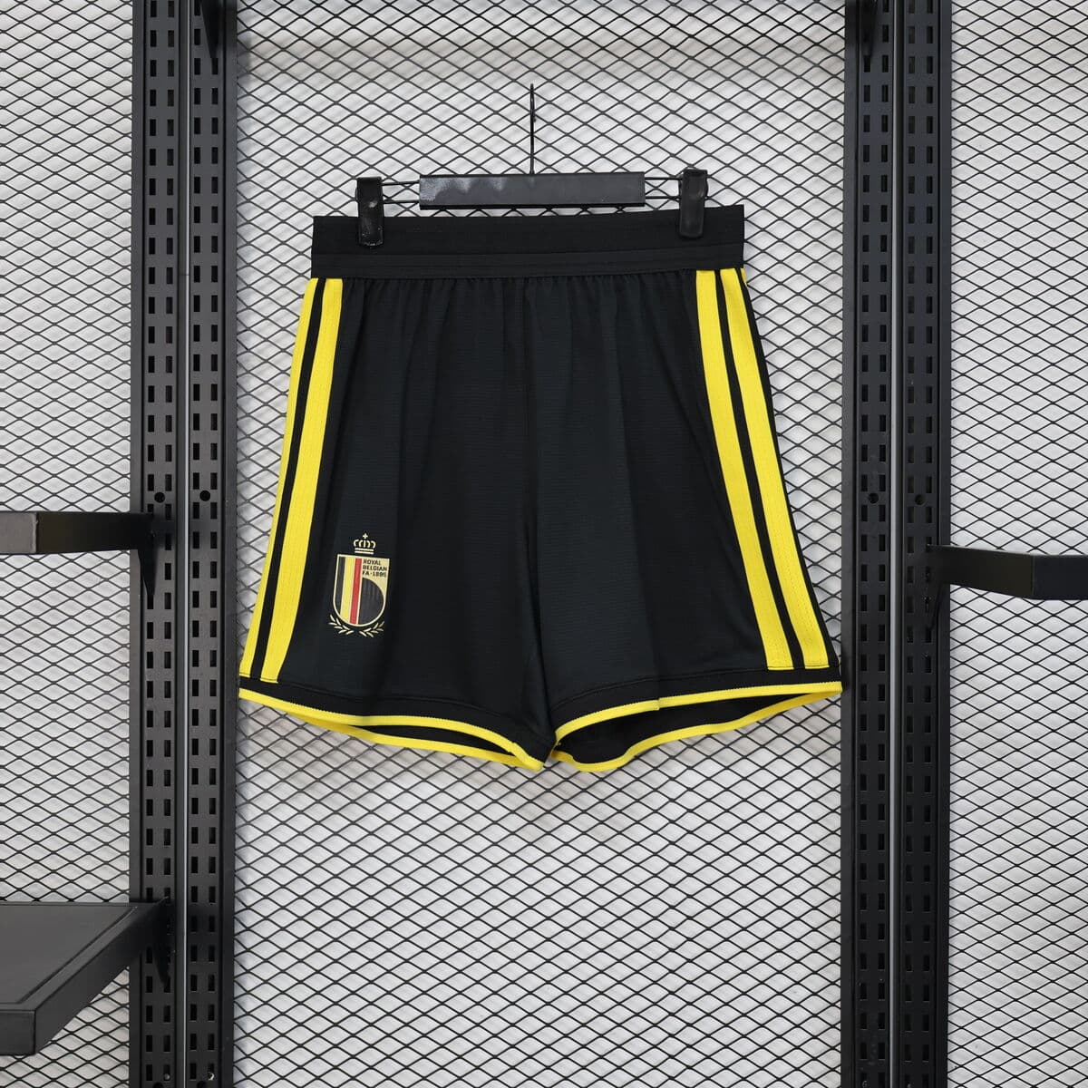 Short Bélgica Negro/Amarillo