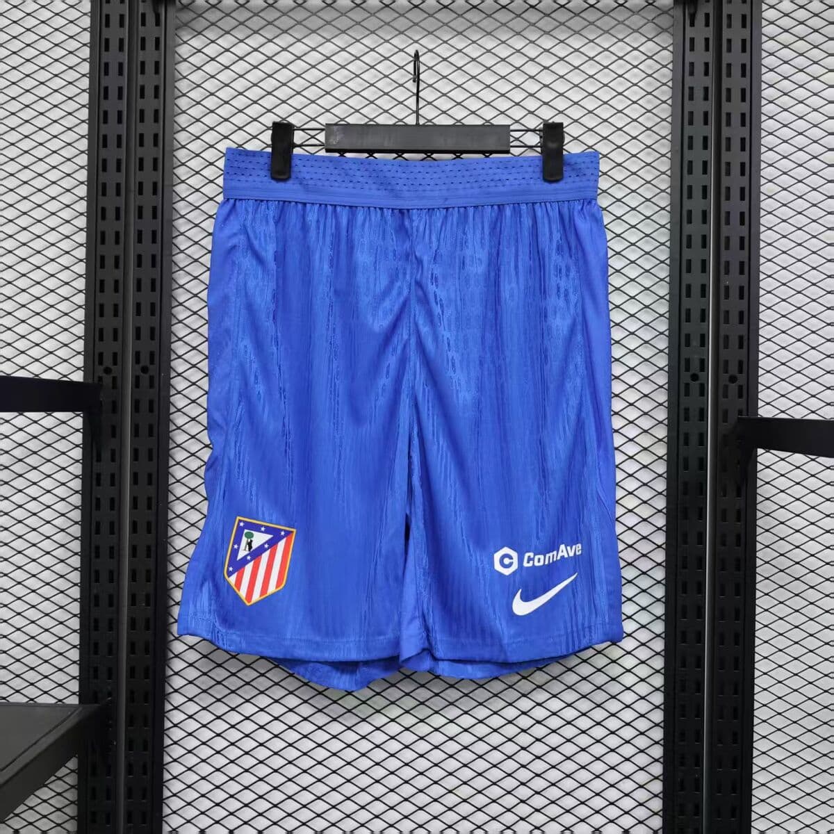 Short Atlético Madrid Azul/Amarillo · Versión Jugador