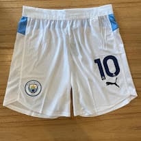 SHORT MANCHESTER CITY BLANCO - 25/26 - NUMERO 10
